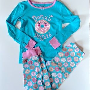 Gymboree Girls “Donut Disturb” pajama set